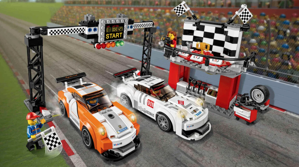 LEGO Speed Champions Porsche 911 GT Finish Line 1024x574