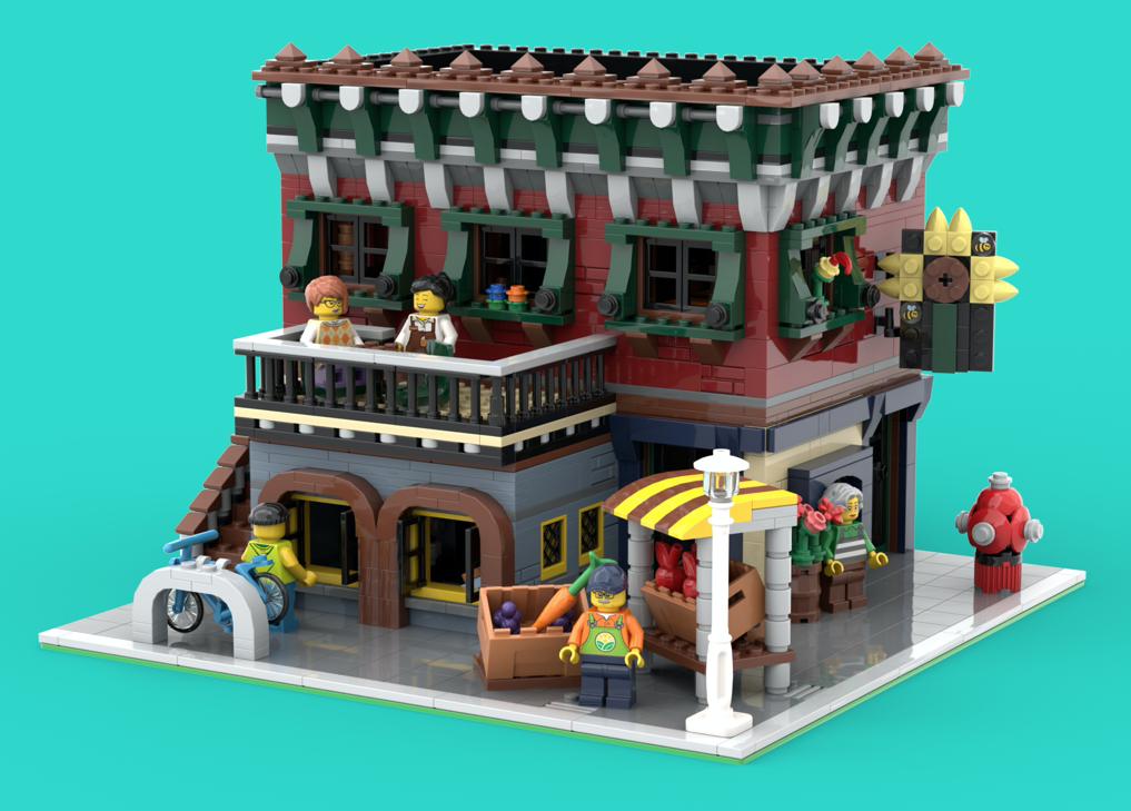 LEGO BrickLink Designer Program Series 5 Busy Corner Street