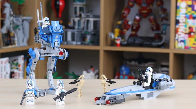LEGO Star Wars 75280 501st Legion Clone Troopers review
