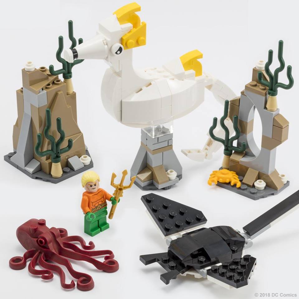 LEGO DC Super Heroes Comic Con 2018 exclusive 75996 Aquaman and Storm