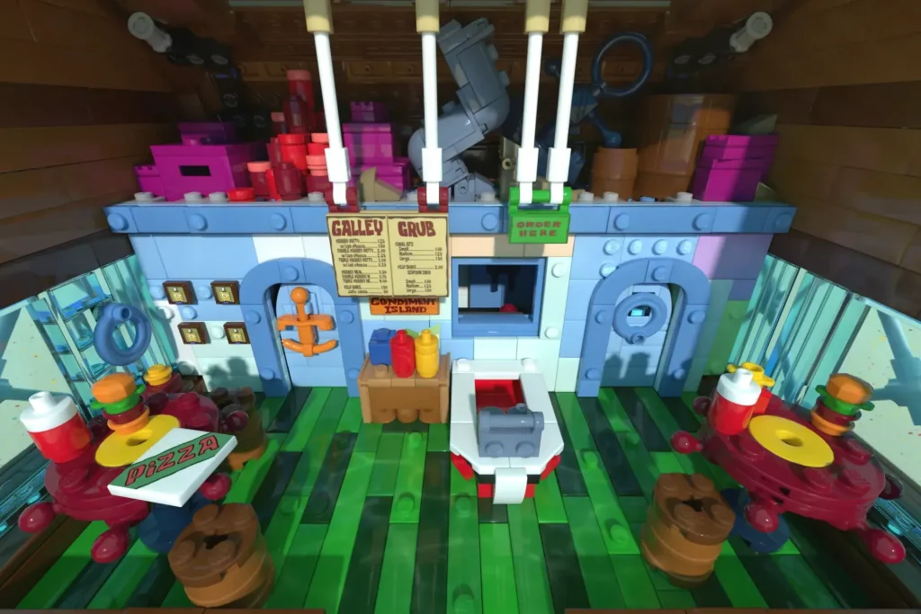 LEGO Ideas SpongeBob SquarePants The Krusty Krab 4 1024x683