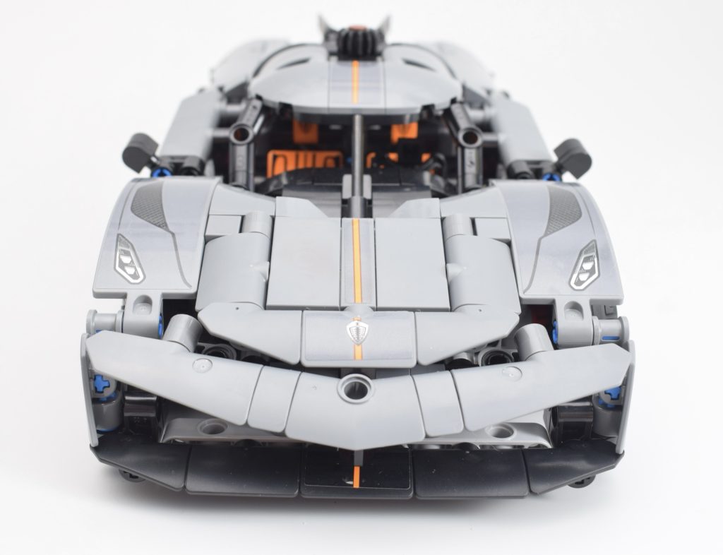 LEGO Technic 42173 Koenigsegg Jesko Absolut Grey Hypercar review 22 1024x786
