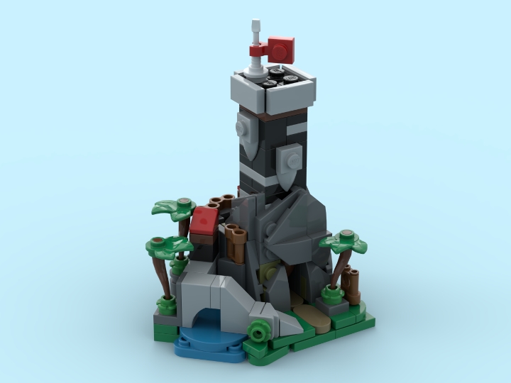 LEGO BDP Series 6 SeaDragon393s Outlaw Forest Den mini build