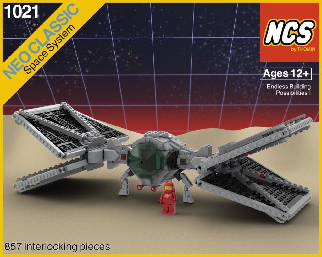 LEGO Star Wars classic space tie fighter